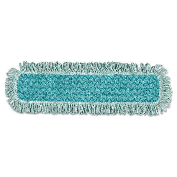 Rubbermaid Commercial Looped-End Dust Mop, Green, Microfiber, FGQ42600GR00 FGQ42600GR00